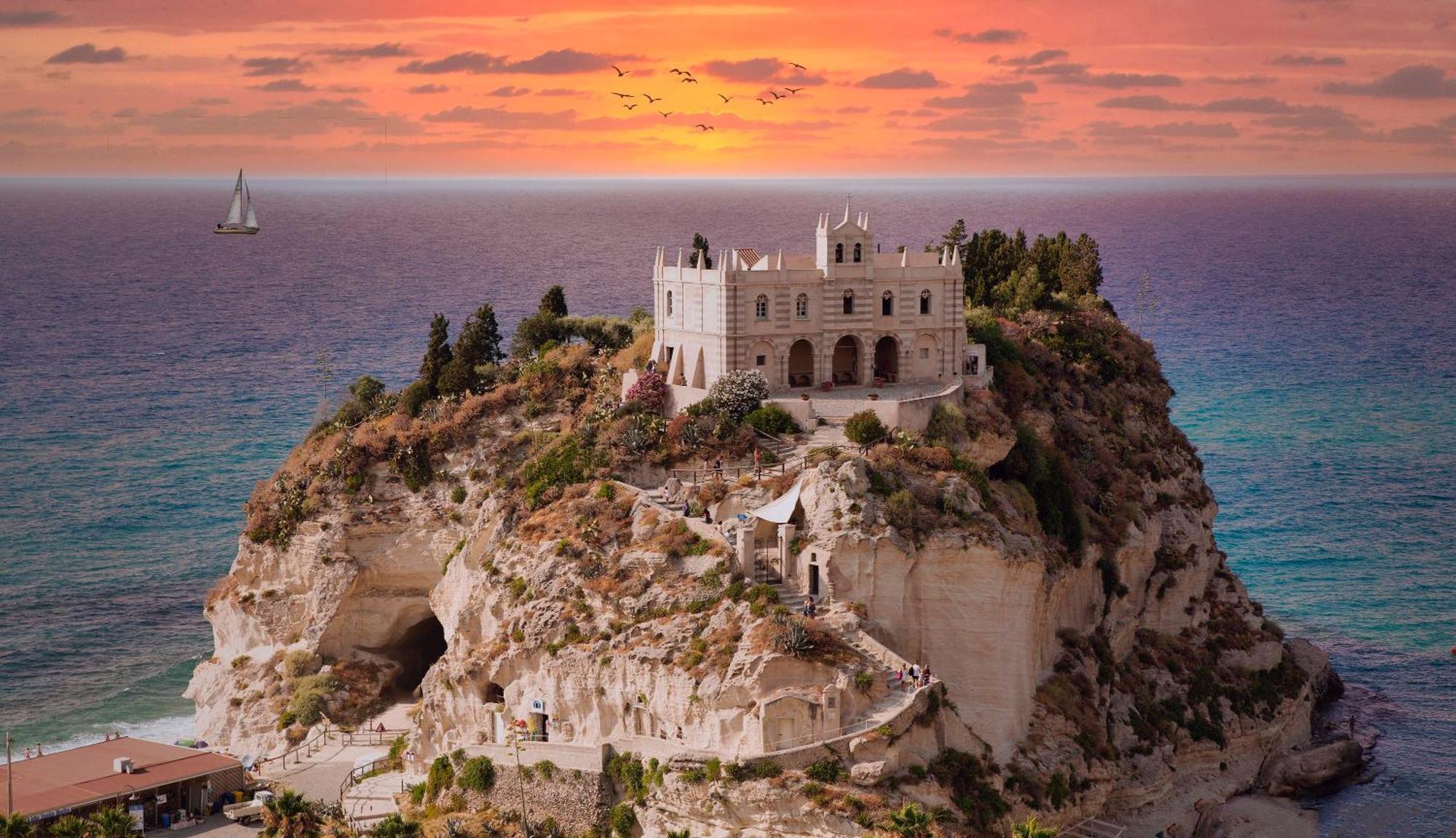 Galaxy Rooms Tropea Drapia Buitenkant foto